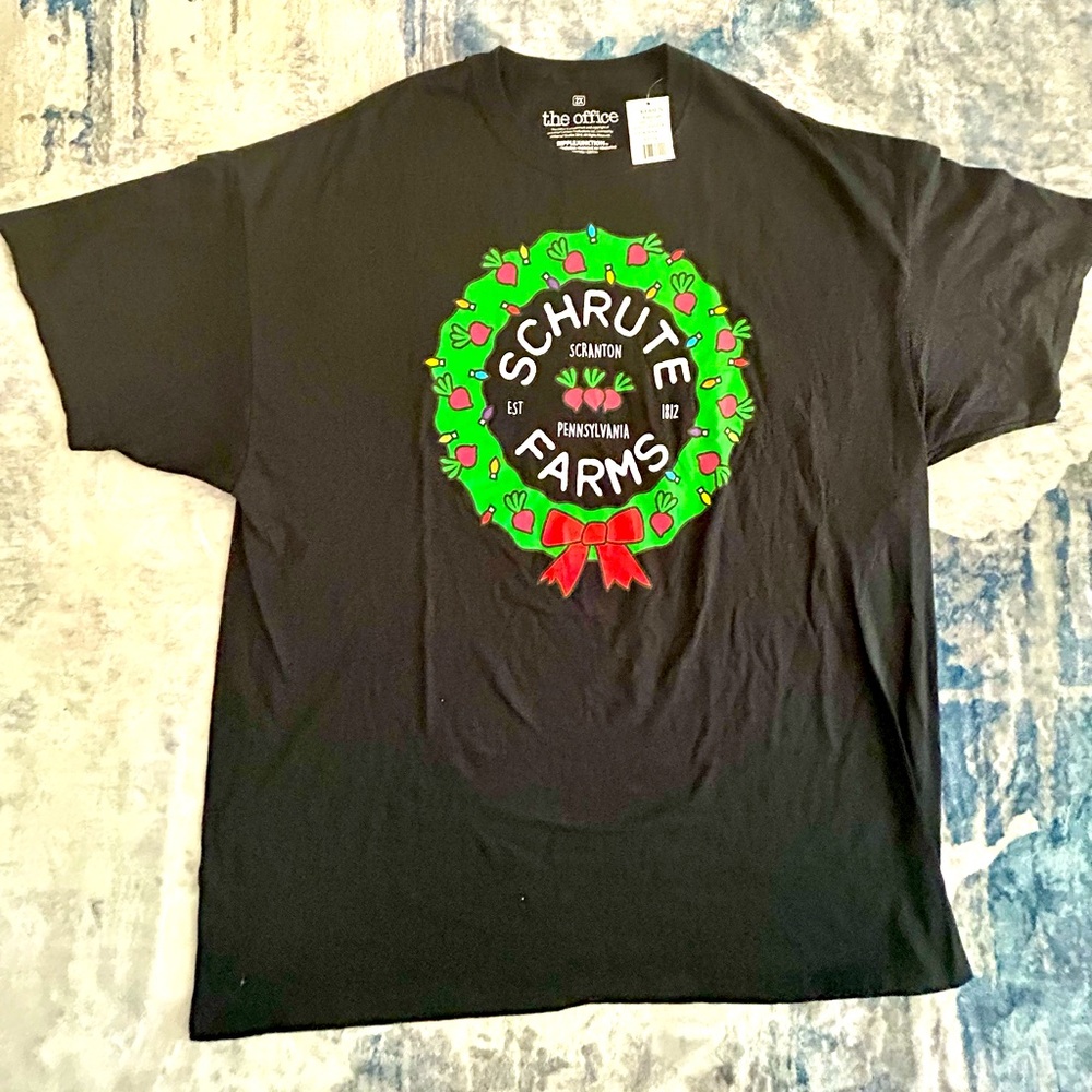 The Office Tv show Shrute Farms T-Shirt New with Tags Size 2xl